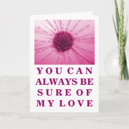 De Festividades "Ama-me" cartão cor-de-rosa do dia dos namorados