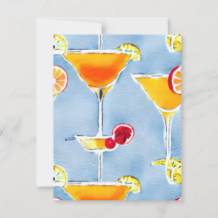 De Festividades Amaretto sour - Cartão