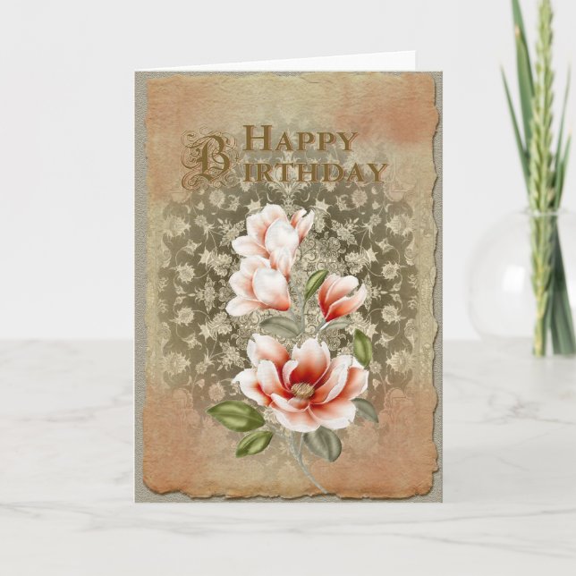 De Festividades Aniversário - Cartão Saudável (Frente)