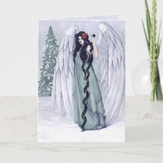 De Festividades Anjo do Natal - cartão