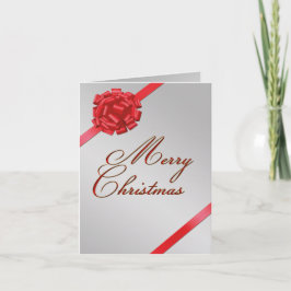 De Festividades Arco vermelho do Feliz Natal - cartão