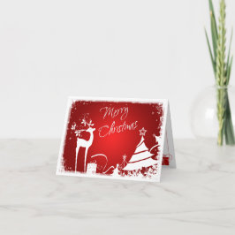 De Festividades Árvores do Feliz Natal & cartão com fotos