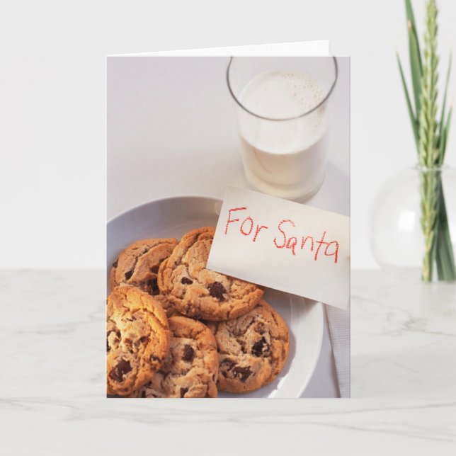 De Festividades Biscoitos e cartão do leite (Frente)