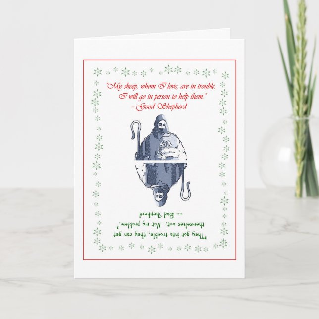 De Festividades Bom cartão 2006 do pastor/Natal (Frente)