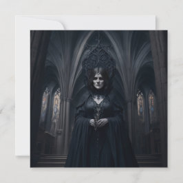 De Festividades Bruxa mau no Cartão Catedral