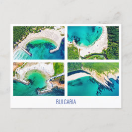 De Festividades Bulgária, praia do Mar Negro, cartão postal