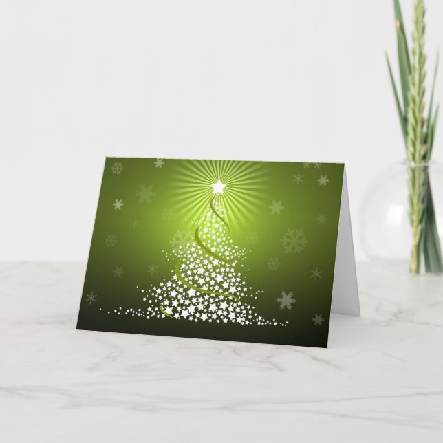 De Festividades Cartão 3 do Xmas (personalize) (Frente)