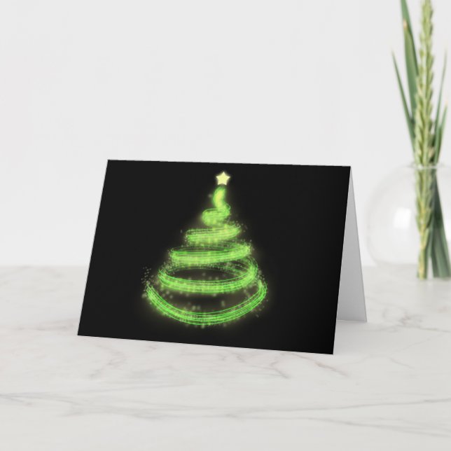 De Festividades Cartão 7 do Xmas (personalize) (Frente)