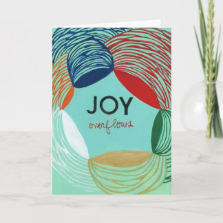 De Festividades Cartão alegre do feriado