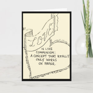 De Festividades Cartão antiamor