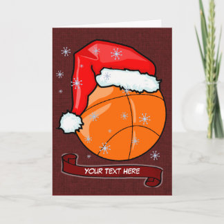 De Festividades Cartão - basquetebol do papai noel