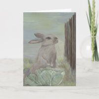 Cartão Bunny Rabbit