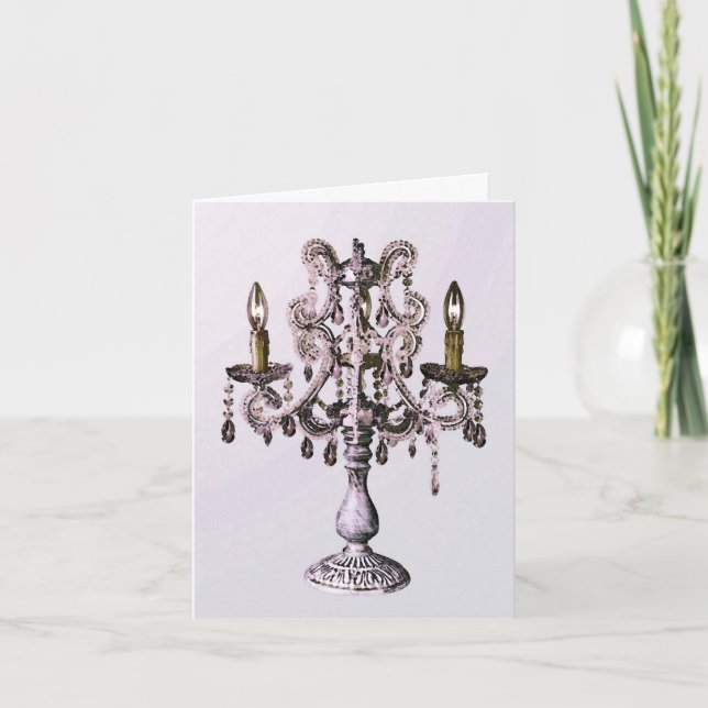 De Festividades Cartão ~ Candelabra (Frente)