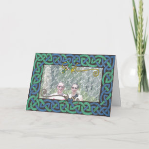 De Festividades Cartão celta do quadro da serpente