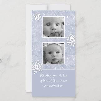 De Festividades Cartão com fotos do vertical 2