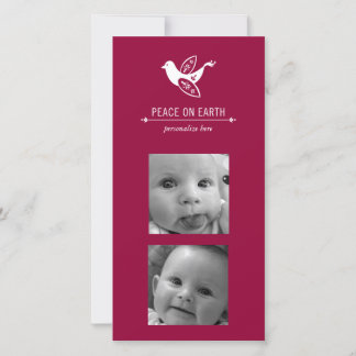 De Festividades Cartão com fotos do vertical 2