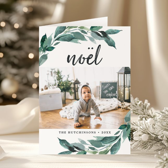 De Festividades Cartão com fotos dobrado | do feriado da (Criador carregado)