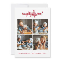 CARTÃO COM FOTOS HOLIDAY | Natal Moderno e travess