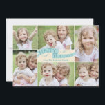 De Festividades Cartão com fotos moderno do feriado da bandeira -<br><div class="desc">Um cartão com fotos do feriado com as 6 fotos a compartilhar com seus amigos e família!</div>