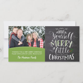 De Festividades Cartão com fotos - Natal Feliz
