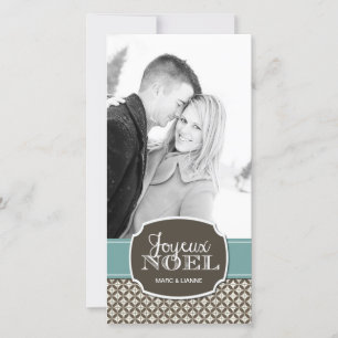 De Festividades Cartão com fotos Personalizável Clássico