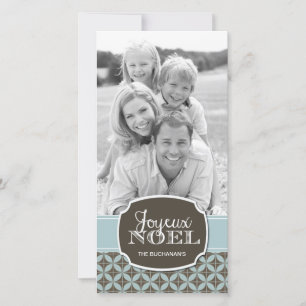 De Festividades Cartão com fotos personalizável moderno