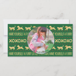 De Festividades Cartão com fotos "Tenha Seu Próprio Feliz Natal"