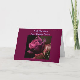 De Festividades Cartão da mãe do Natal feliz