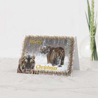 De Festividades Cartão da paisagem do Feliz Natal