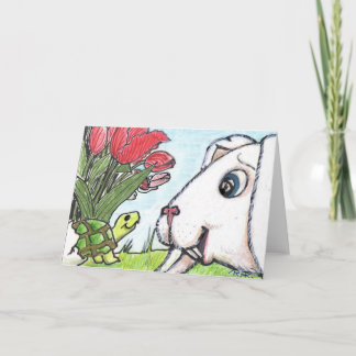 De Festividades Cartão da surpresa da páscoa