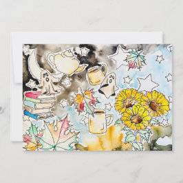 De Festividades Cartão da Temporada Assustadora