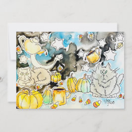 De Festividades Cartão da Temporada Assustadora