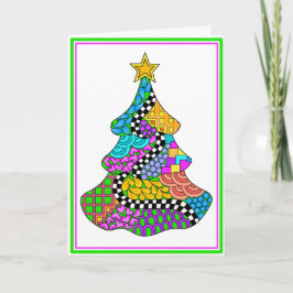 De Festividades Cartão da torção do Natal