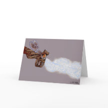 Cartão da tuba do inverno