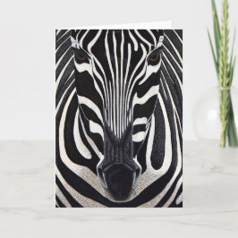De Festividades Cartão da zebra