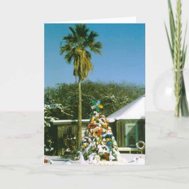 De Festividades Cartão das Árvores Costeiras (Frente)