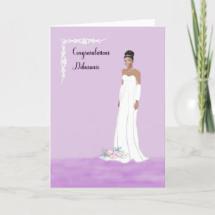 De Festividades Cartão Debutante para Jovem Negra