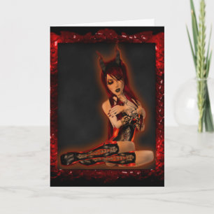 De Festividades Cartão Demon