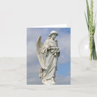 De Festividades Cartão do anjo do feriado