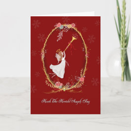 De Festividades Cartão do anjo do Natal