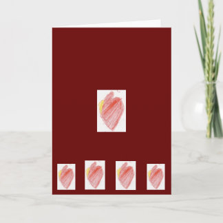 De Festividades Cartão do coração