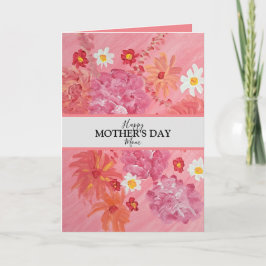 De Festividades Cartão do Dia das Mães com Foto Personalizada Suns