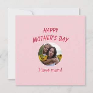 De Festividades Cartão do Dia das Mães Personalizado