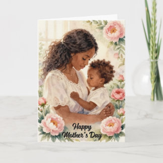 De Festividades Cartão do Dia das Mães Tornando-se Mãe