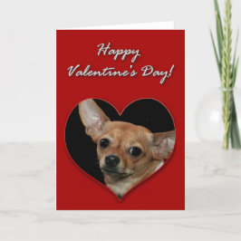 De Festividades Cartão do dia dos namorados da chihuahua
