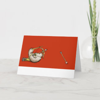 De Festividades Cartão do dia dos namorados do Cupido do quivi