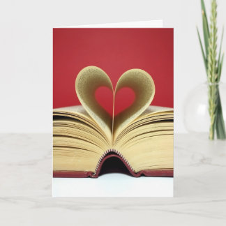 De Festividades Cartão do dia dos namorados do livro do coração