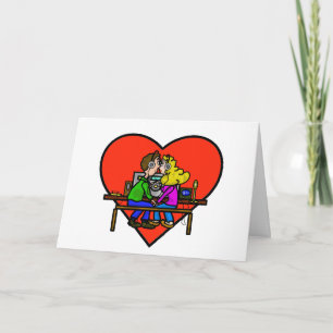 De Festividades Cartão do dia dos namorados ou do romance do