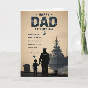 De Festividades Cartão do Dia dos Pais Militar