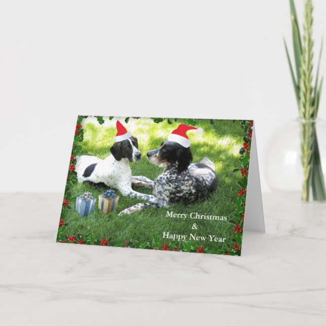 De Festividades Cartão do feriado (Frente)